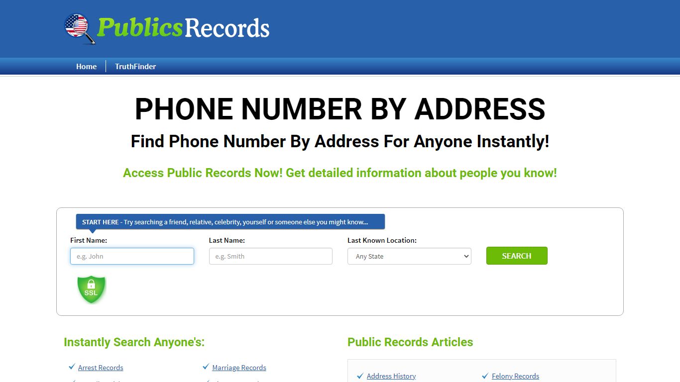 Find Phone Number By Address For Anyone Instantly!